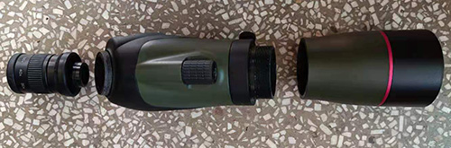 lindu optics 15-45x60 spotting scope